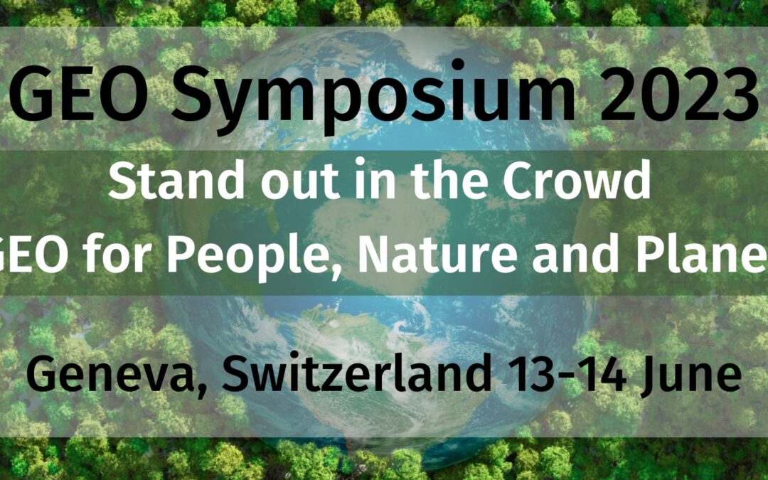 13-14 giugno – GEO Symposium 2023